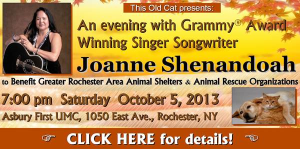 This Old Cat Presents an Evening with Joanne Shenandoah
